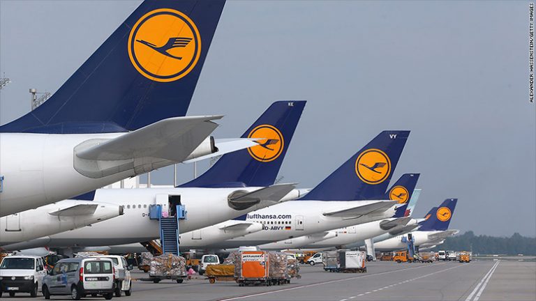 Οι πιλότοι της Lufthansa παρατείνουν την απεργία τους ως τα μεσάνυχτα του Σαββάτου