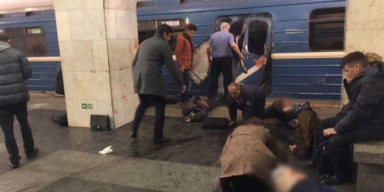 Πολύνεκρη τρομοκρατικη επίθεση στο μετρό της Αγίας Πετρούπολης