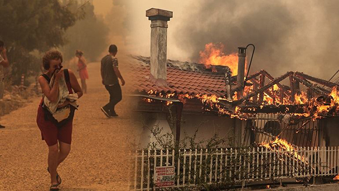 Η ανακοίνωση της Πυροσβεστικής Υπηρεσίας για την καταστροφική πυρκαγιά στην Κινέτα