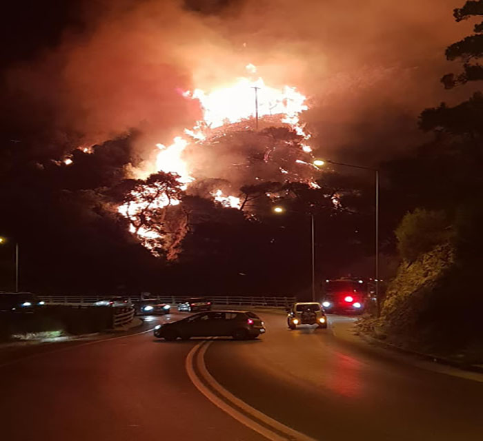 ΒΙΝΤΕΟ Ανεξέλεγκτη φωτιά στην Σάμο –  Πυροσβέστες από Ναύπλιο και Άργος αναχωρούν  για το νησί