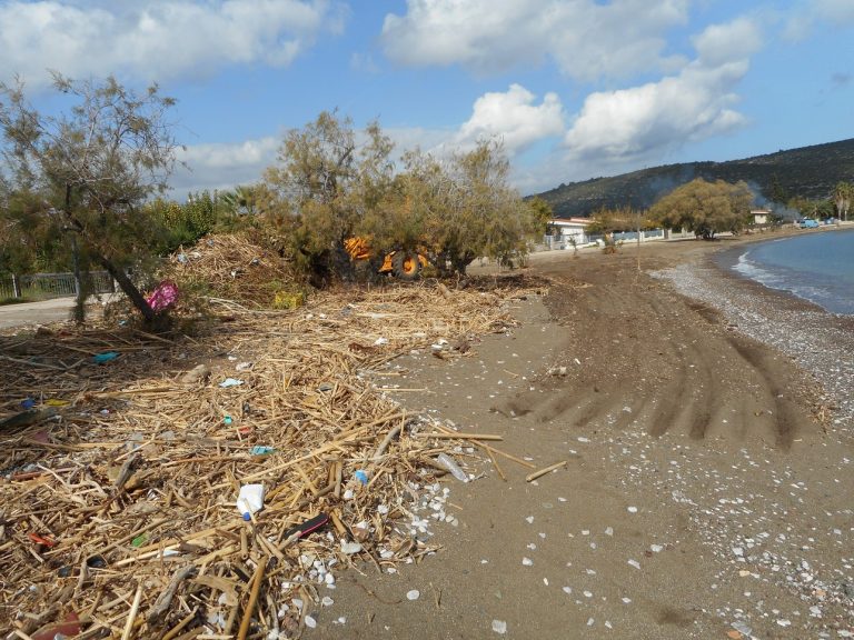 Εργασίες αποκατάστασης ζημιών στον δήμο Επιδαύρου