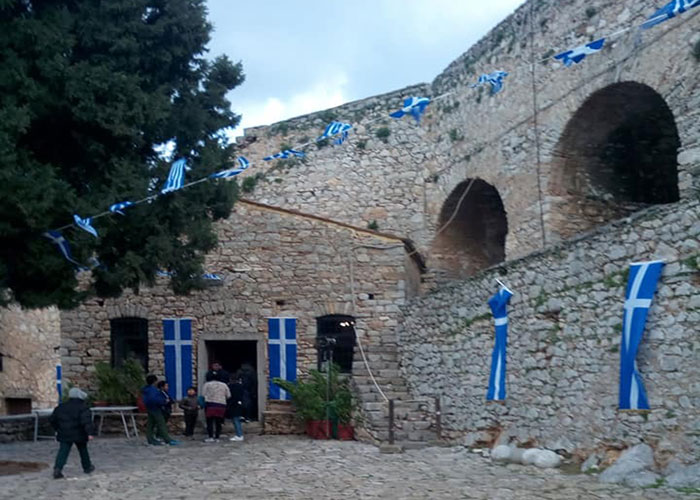 Ναύπλιο: Γιορτάζει το ιστορικό εκκλησάκι του Αγίου Ανδρέα στο Παλαμήδι