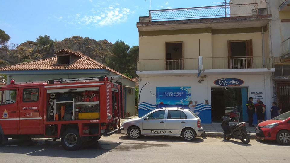 Φωτιά σε διαμέρισμα στο Ναύπλιο με τραυματία