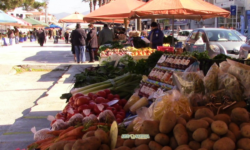 Αλλάζει η ημέρα λειτουργίας της λαϊκής αγοράς του Ναυπλίου λόγω του εορτασμού της Επετείου της Άλωσης του Παλαμηδίου