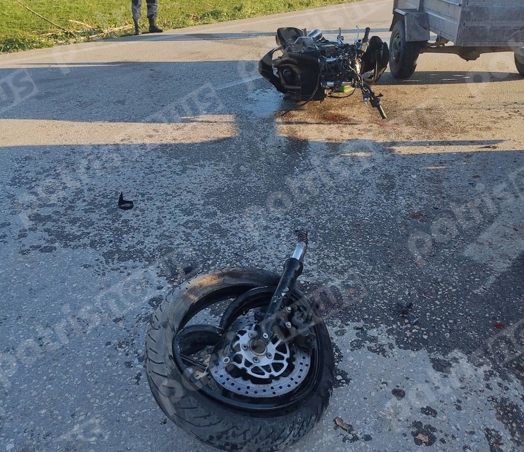 Τραγωδία με νεκρό 25χρονο μοτοσυκλετιστή σε τροχαίο στα Καβάσιλα