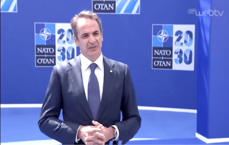 Μήνυμα του Πρωθυπουργού Κυριάκου Μητσοτάκη στο συνέδριο NATO 2030