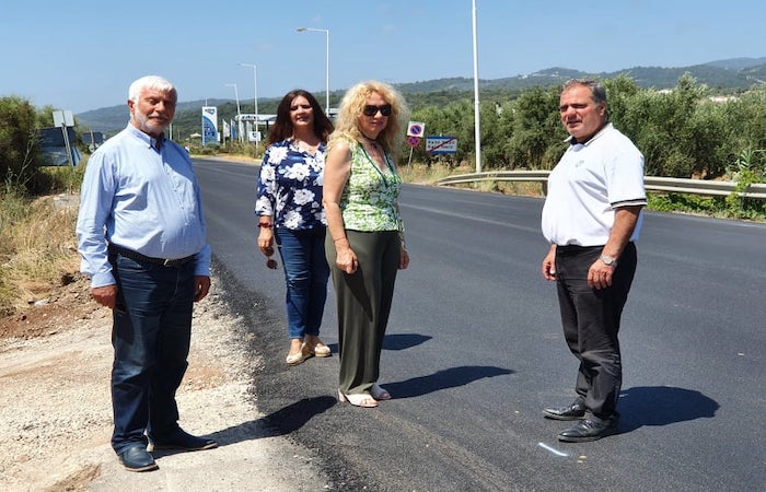 “Νέα Πελοπόννησος”: Επίσκεψη στις εργασίες στον οδικό άξονα Πύργος – Καλό Νερό