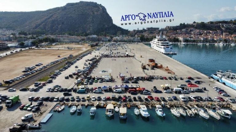 Ταχύτητα και drift με φόντο το Ναύπλιο (βίντεο)