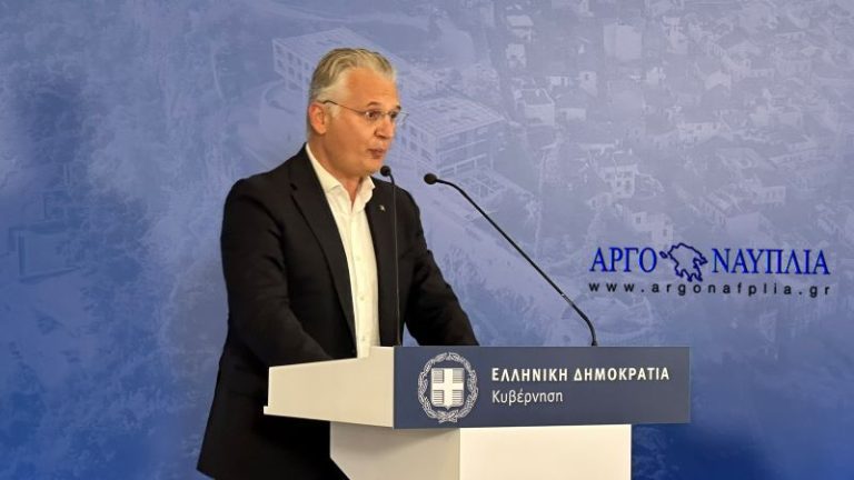 Το έργο στα Δερβενάκια και ο εκσυγχρονισμός του οδικού δικτύου στο επίκεντρο της ομιλίας του Περιφερειάρχη Δ. Πτωχού στο Ναύπλιο